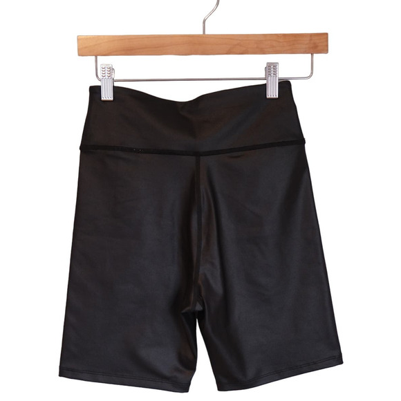 Women's Active by Abercrombie & Fitch YPB sculptLUX 7" Bike Shorts Black Size S - Picture 2 of 5